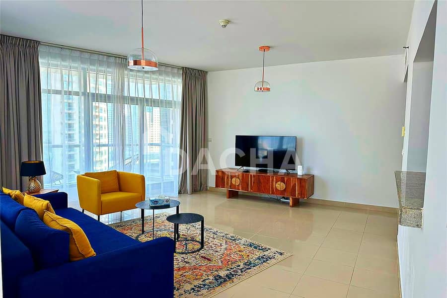 位于迪拜码头，公园岛公寓，萨尼贝尔大厦 1 卧室的公寓 130000 AED - 8694510