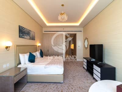 Studio for Rent in Palm Jumeirah, Dubai - Luxurious Apartment | View of Sea | On High Floor