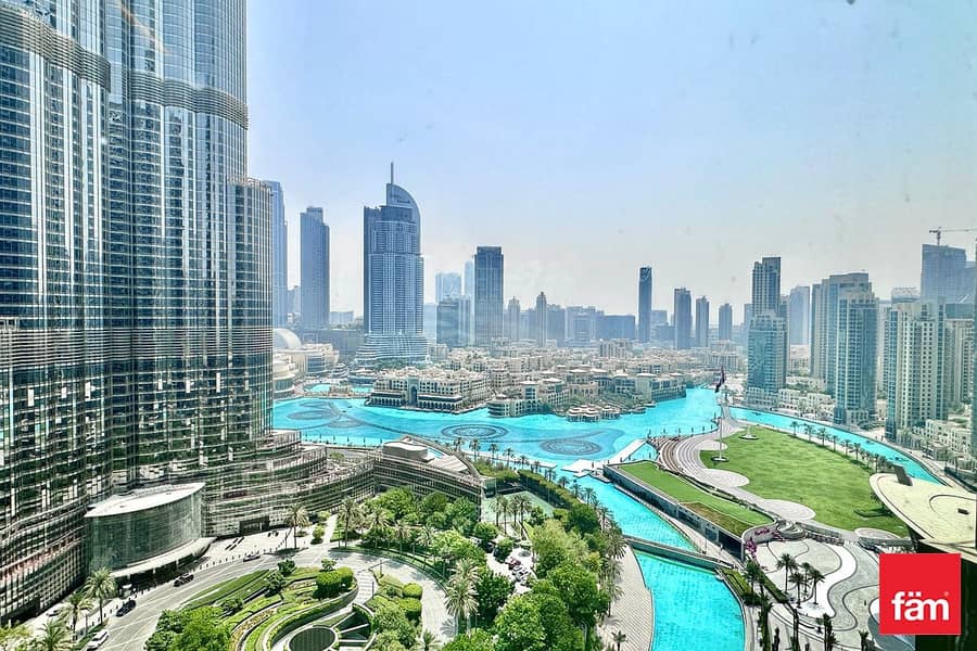 Burj and Fountain View | Furnished | Best Layout