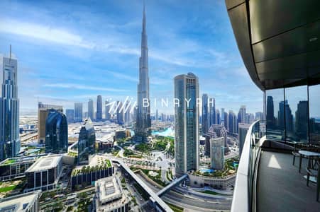 Burj Khalifa View | 3 bed + Maid | High Floor |  Vacant