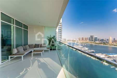 3 Bedroom Apartment for Sale in Dubai Harbour, Dubai - PALM+MARINA VIEW / LARGE lAYOUT / FURNISHED