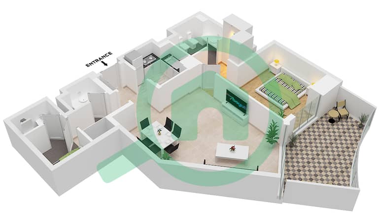 Unit 24C Floor 1-10