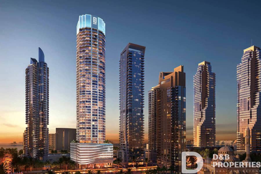位于迪拜码头，奢华生活大厦 1 卧室的公寓 3000000 AED - 8696424