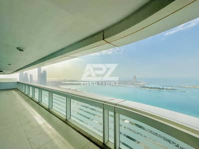 3 Bedroom Flat for Rent in Al Khalidiyah, Abu Dhabi - ✨3 Bedroom + Maid with Full sea view✨| Big balcony
