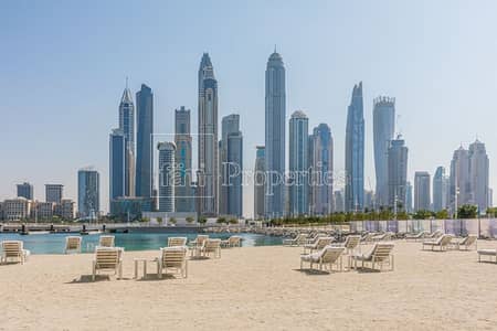 3 Bedroom Flat for Sale in Dubai Harbour, Dubai - Penthouse 3BR+M l Beachfront | Marina Skyline View