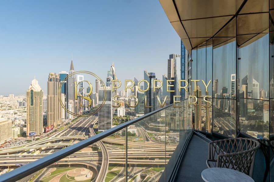 位于迪拜市中心，谦恭公寓天际景观综合大厦，谦恭天际景观1号大楼 2 卧室的公寓 325000 AED - 7738036