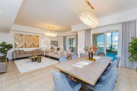 2 Bedroom Townhouse for Sale in Palm Jumeirah, Dubai - Freshly Furnished | Direct Sea View | View Now