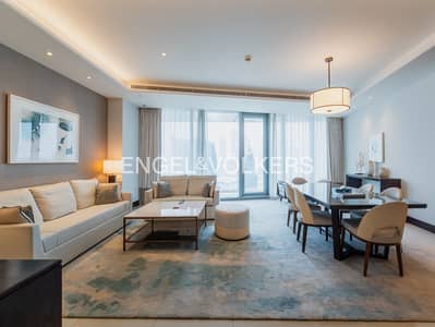 2 Bedroom Flat for Rent in Downtown Dubai, Dubai - Exclusive | Burj View | Furnished | All Inclusive