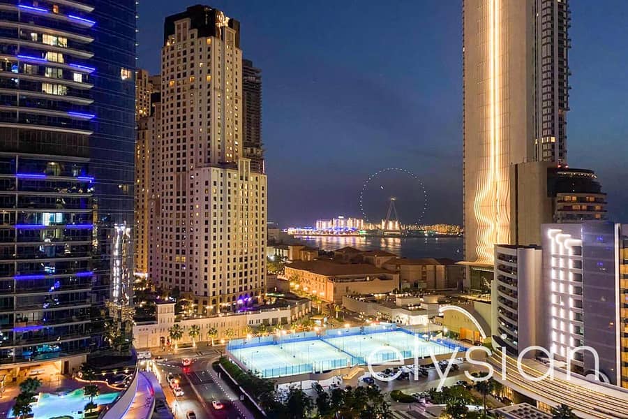 位于迪拜码头，皇家海洋塔楼 1 卧室的公寓 120000 AED - 8697298