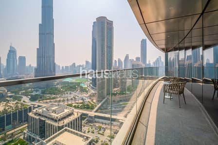 2 Bedroom Apartment for Rent in Downtown Dubai, Dubai - VACANT | High Floor  | Burj Khalifa View
