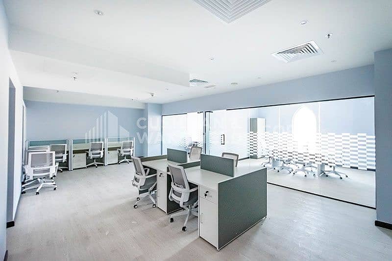 Fitted and Furnished Office | Partitions | DMCC