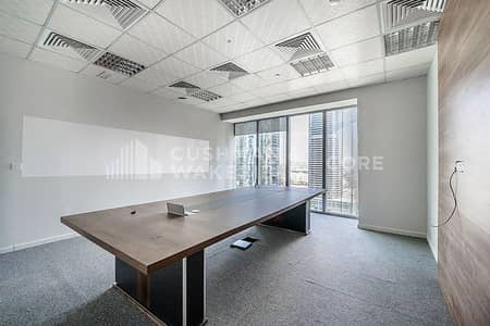 Office for Rent in Jumeirah Lake Towers (JLT), Dubai - Fully Fitted Office | Low Floor | Close to Metro