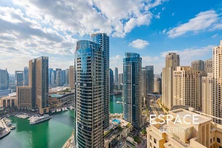 4 Bedroom Apartment for Sale in Jumeirah Beach Residence (JBR), Dubai - VOT | Marina Views | Four Bedrooms