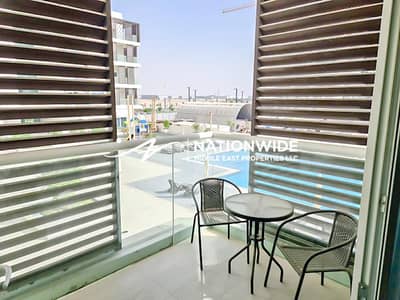 Studio for Sale in Masdar City, Abu Dhabi - Rented| Balcony Views|Best Layout|Full Facilities