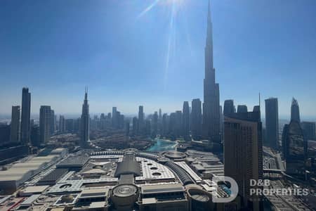 3 Bedroom Flat for Sale in Za'abeel, Dubai - BURJ AND FOUNTAIN VIEW | VERY HIGH FLOOR | VACANT