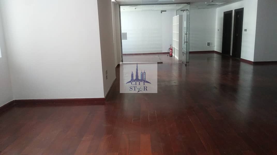 Upgraded Vacant office with Burj view in Aspect (Executive) tower