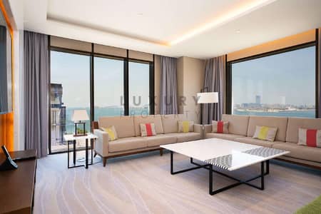 شقة 4 غرف نوم للايجار في جزيرة بلوواترز‬، دبي - شقة في ذا ريزيدنس في سيزرز ريزورت،سيزر ريزورت،جزيرة بلوواترز‬ 4 غرف 950000 درهم - 8701060