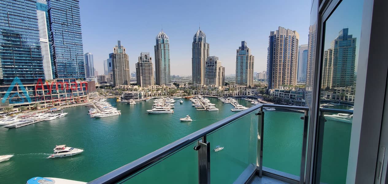 位于迪拜码头，滨海阳台公寓大楼 1 卧室的公寓 1835000 AED - 8701235