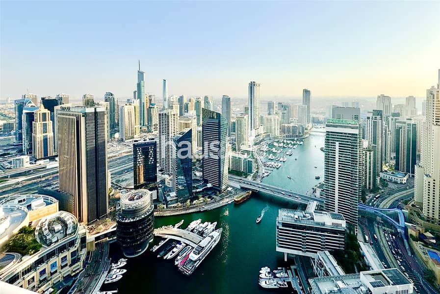 位于迪拜码头，湾区中心，湾区中心（中央大厦） 3 卧室的公寓 3150000 AED - 8609385