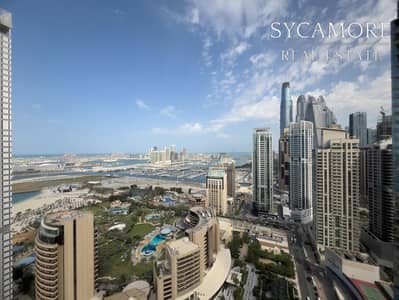 2 Bedroom Apartment for Rent in Jumeirah Beach Residence (JBR), Dubai - Fully Upgraded | Marina View | Vacant Now