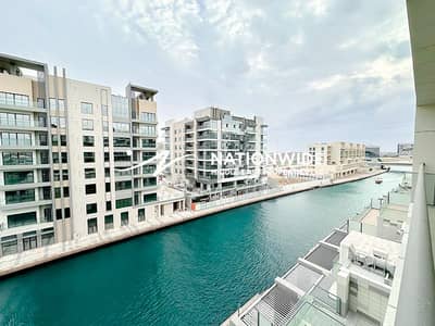 2 Bedroom Apartment for Rent in Al Raha Beach, Abu Dhabi - Vacant|Furnished Duplex| Canal Views| Waterfront