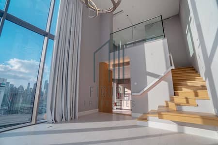 1 Bedroom Flat for Sale in Business Bay, Dubai - Corner Loft Unit|Fully Furnished|Burj Khalifa View