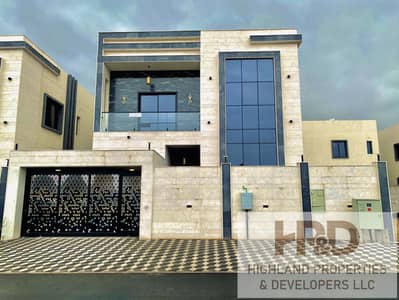 5 Bedroom Villa for Rent in Al Zahya, Ajman - | Ready villa | First resident | 5 master bedrooms | Central air conditioning | Villa available for rent | Al Zahia area | Ajman |
