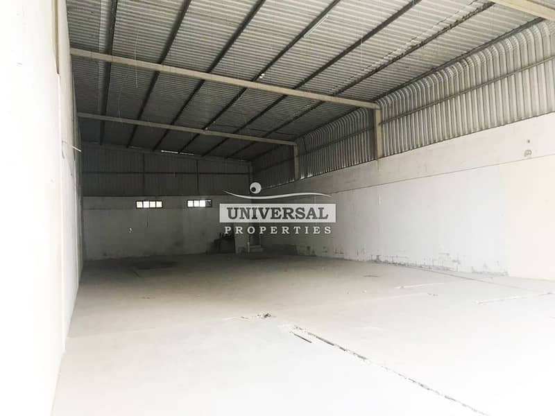 3500 Sqft Warehouse Available For Rent in New industrial Area 3 Phase Electricity Water