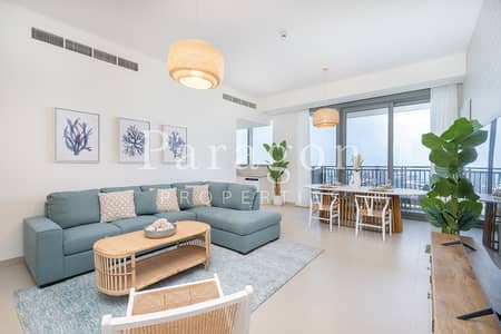 2 Bedroom Flat for Rent in Dubai Marina, Dubai - High Floor | Full Sea View | Fully Furnished