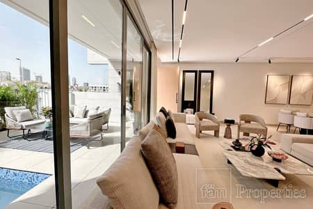 4 Bedroom Townhouse for Sale in Jumeirah Village Circle (JVC), Dubai - Contemporary Design | Pool | Show Villa Ready
