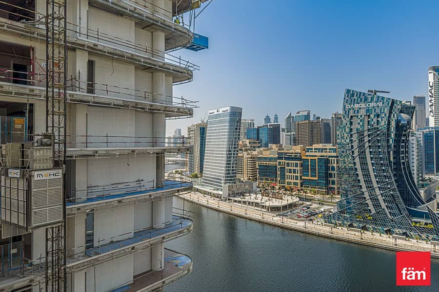 Living Near Burj Khalifa with Canal View