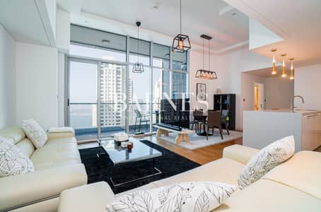 2 Bedroom Flat for Sale in Dubai Marina, Dubai - Sea and Marina Views | Luxurious 2BR Penthouse