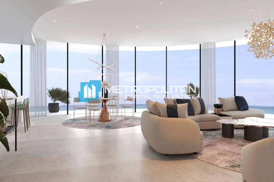 Partial Sea View|Luxurious 2BR|High-End Finishes