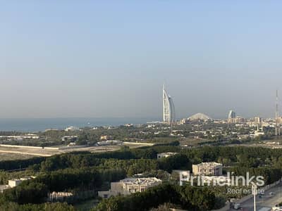 2 Bedroom Flat for Sale in Al Sufouh, Dubai - Renovated Stunning Panoramic Sea View Two Bedrooms