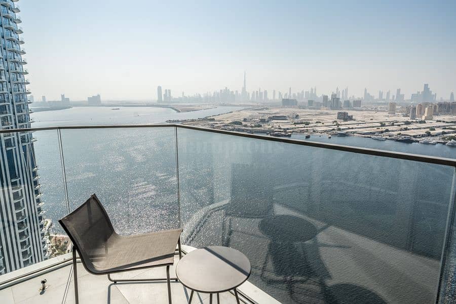شقة في العنوان برج هاربور بوينت 2،العنوان هاربر بوينت خور دبي،مرسى خور دبي 2 غرف 215000 درهم - 8705283