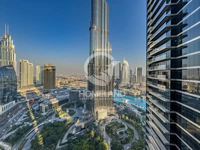 3 Bedroom Flat for Rent in Downtown Dubai, Dubai - Stunning Burj View |Upgraded Furnished |Luxurious