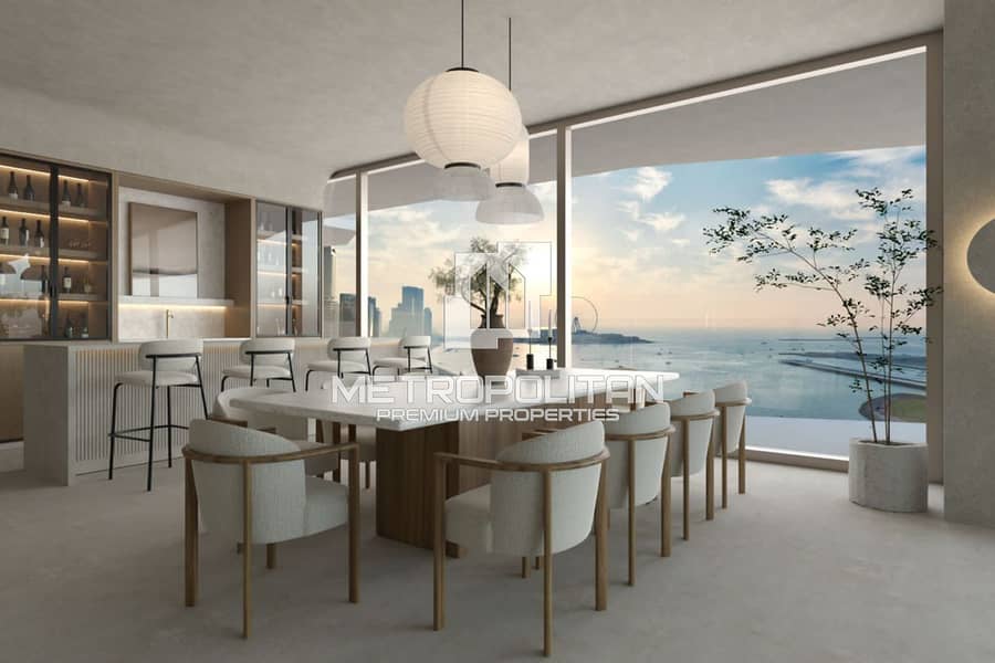 Luxurious 4BR apt with Full Ocean View | Invest Now