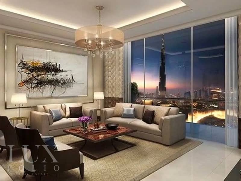位于迪拜市中心，迪拜歌剧院谦恭公寓，The Address Residences Dubai Opera Tower 1 2 卧室的公寓 5200000 AED - 8705951
