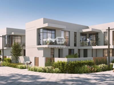 3 Bedroom Townhouse for Sale in Yas Island, Abu Dhabi - Double Row | High Returns | Perfect Location