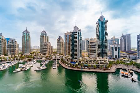 3 Bedroom Apartment for Sale in Dubai Marina, Dubai - Vacant | Full Marina View | Upgraded