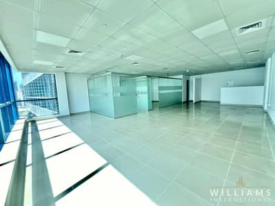 Office for Rent in Jumeirah Lake Towers (JLT), Dubai - VACANT | TWO PARTITIONS | LAKE VIEW