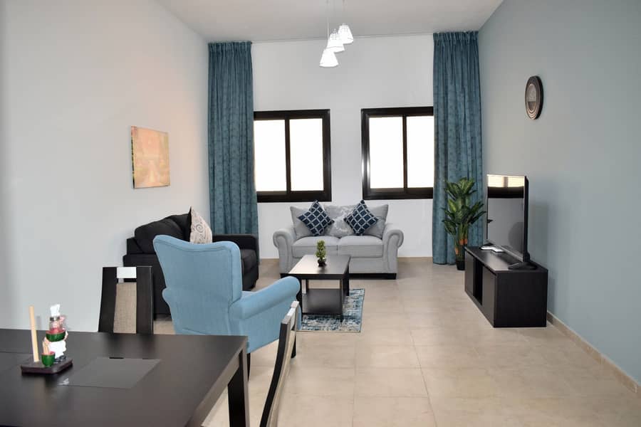 Spacious 1BHK | Serviced Apartment | Silicon Oasis | All Bills Included