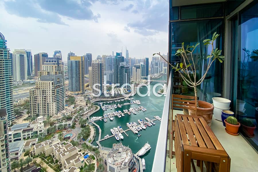位于迪拜码头，滨海之门，滨海之门1号 2 卧室的公寓 229000 AED - 8708425