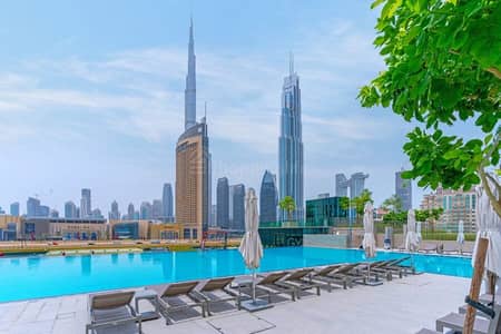 2 Bedroom Flat for Rent in Za'abeel, Dubai - Vacant | Burj Khalifa View | High Floor