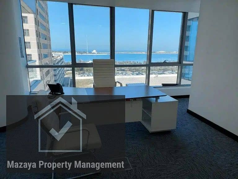 Notarized commercial offices in different areas of Abu Dhabi with all