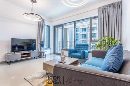 1 Bedroom Apartment for Rent in Downtown Dubai, Dubai - Large | Fountain View | 1 Plus Study
