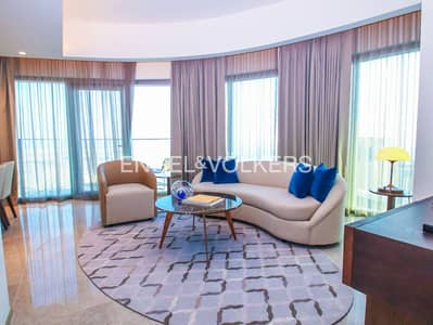 2 Bedroom Flat for Rent in Dubai Creek Harbour, Dubai - Chiller Free | High Floor | Fully Furnished