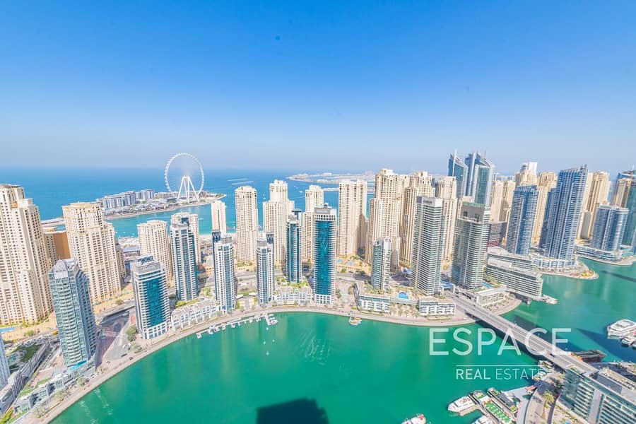 位于迪拜码头，迪拜滨海维达公寓 4 卧室的公寓 10250000 AED - 8701622