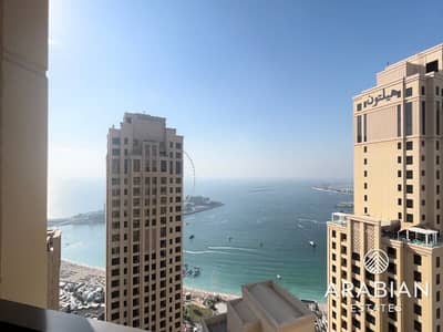 2 Bedroom Flat for Sale in Jumeirah Beach Residence (JBR), Dubai - Full sea view | fully upgraded | High floor
