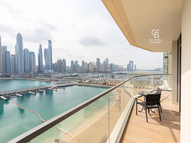 位于迪拜港，艾玛尔海滨社区，滨海景观公寓，滨海景观1号大厦 2 卧室的公寓 5000000 AED - 8711277